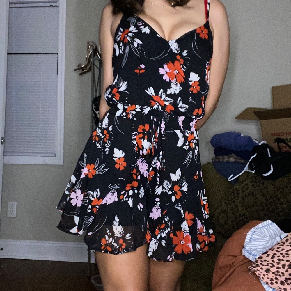 Francesca’s Floral Romper